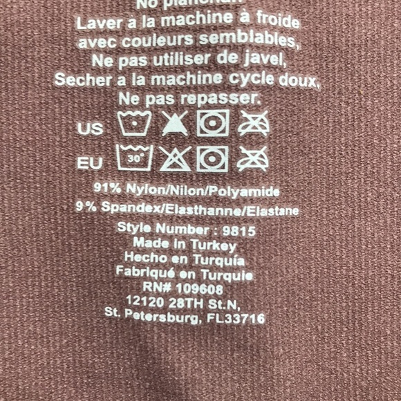 Rhonda Shear High Waist Smoothing Long Leg Panty 1X  NWOT - Picture 3 of 4